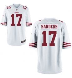 Youth 49ers 17 Emmanuel Sanders White Game Stitched NFL Jersey Youth 49ers 17 Emmanuel Sanders White Game Stitched NFL Jersey