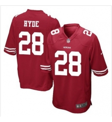 Youth NEW 49ers #28 Carlos Hyde Red Team Color Stitched NFL Elite Jersey Youth NEW 49ers #28 Carlos Hyde Red Team Color Stitched NFL Elite Jersey