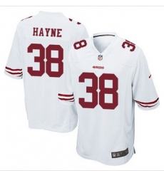 Youth NEW 49ers #38 Jarryd Hayne White Stitched NFL Elite Jersey Youth NEW 49ers #38 Jarryd Hayne White Stitched NFL Elite Jersey