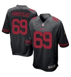 Youth NEW San Francisco 49ers #69 Arik Armstead Black Alternate Stitched NFL Elite Jersey Youth NEW San Francisco 49ers #69 Arik Armstead Black Alternate Stitched NFL Elite Jersey