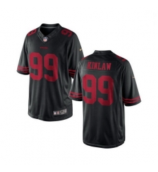 Youth Nike 49ers 99 Javon Kinlaw Black Game Stitched NFL Jersey Youth Nike 49ers 99 Javon Kinlaw Black Game Stitched NFL Jersey