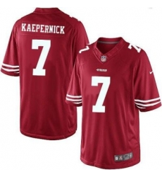 Youth Nike San Francisco 49ers 7 Colin Kaepernick Limited Red NFL Jersey Youth Nike San Francisco 49ers 7 Colin Kaepernick Limited Red NFL Jersey