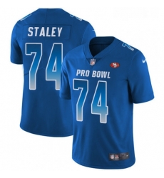 Youth Nike San Francisco 49ers 74 Joe Staley Limited Royal Blue 2018 Pro Bowl NFL Jersey Youth Nike San Francisco 49ers 74 Joe Staley Limited Royal Blue 2018 Pro Bowl NFL Jersey