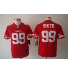 Youth Nike San Francisco 49ers 99# Aldon Smith Red Limited Jerseys Youth Nike San Francisco 49ers 99# Aldon Smith Red Limited Jerseys