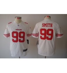 Youth Nike San Francisco 49ers 99# Aldon Smith White Limited Jerseys Youth Nike San Francisco 49ers 99# Aldon Smith White Limited Jerseys