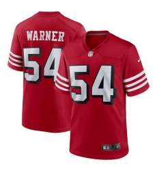 Youth Nike San Francisco 49ers Fred Warner 54 Red Rush NFL Jersey Youth Nike San Francisco 49ers Fred Warner 54 Red Rush NFL Jersey