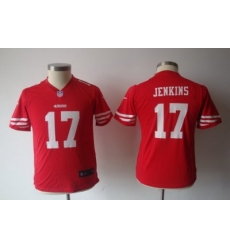 Youth Nike nfl san francisco 49ers #17 Jenkins Red jerseys Youth Nike nfl san francisco 49ers #17 Jenkins Red jerseys