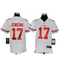 Youth Nike nfl san francisco 49ers #17 Jenkins White jerseys Youth Nike nfl san francisco 49ers #17 Jenkins White jerseys