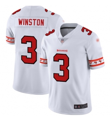 Buccaneers 3 Jameis Winston White Mens Stitched Football Limited Team Logo Fashion Jersey Buccaneers 3 Jameis Winston White Mens Stitched Football Limited Team Logo Fashion Jersey