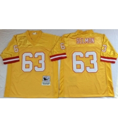 Buccaneers 63 Roy Selmon Yellow Throwback Jersey Buccaneers 63 Roy Selmon Yellow Throwback Jersey