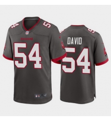 Men Nike Tampa Bay Buccaneers 54 Lavonte David Pewter Alternate Vapor Limited Jersey Men Nike Tampa Bay Buccaneers 54 Lavonte David Pewter Alternate Vapor Limited Jersey
