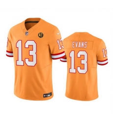 Men Tampa Bay Buccaneers 13 Mike Evans Orange 2023 F U S E With John Madden Patch Vapor Limited Stitched Football Jersey Men Tampa Bay Buccaneers 13 Mike Evans Orange 2023 F U S E With John Madden Patch Vapor Limited Stitched Football Jersey