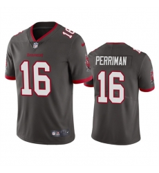 Men Tampa Bay Buccaneers 16 Breshad Perriman Grey Vapor Untouchable Limited Stitched Jersey Men Tampa Bay Buccaneers 16 Breshad Perriman Grey Vapor Untouchable Limited Stitched Jersey