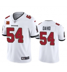 Men Tampa Bay Buccaneers 54 Lavonte David White 2024 With 4 Star C Patch Vapor Untouchable Limited Stitched NFL Jersey Men Tampa Bay Buccaneers 54 Lavonte David White 2024 With 4 Star C Patch Vapor Untouchable Limited Stitched NFL Jersey