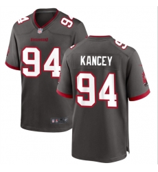 Men Tampa Bay Buccaneers 94 Calijah Kancey Grey 2023 Draft Stitched Game Jersey Men Tampa Bay Buccaneers 94 Calijah Kancey Grey 2023 Draft Stitched Game Jersey