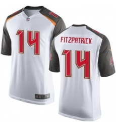 Mens Nike Tampa Bay Buccaneers 14 Ryan Fitzpatrick Game White NFL Jersey Mens Nike Tampa Bay Buccaneers 14 Ryan Fitzpatrick Game White NFL Jersey
