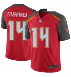 Mens Nike Tampa Bay Buccaneers 14 Ryan Fitzpatrick Red Team Color Vapor Untouchable Limited Player NFL Jersey Mens Nike Tampa Bay Buccaneers 14 Ryan Fitzpatrick Red Team Color Vapor Untouchable Limited Player NFL Jersey