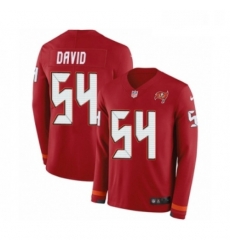Mens Nike Tampa Bay Buccaneers 54 Lavonte David Limited Red Therma Long Sleeve NFL Jersey Mens Nike Tampa Bay Buccaneers 54 Lavonte David Limited Red Therma Long Sleeve NFL Jersey