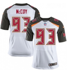 Mens Nike Tampa Bay Buccaneers 93 Gerald McCoy Elite White NFL Jersey Mens Nike Tampa Bay Buccaneers 93 Gerald McCoy Elite White NFL Jersey
