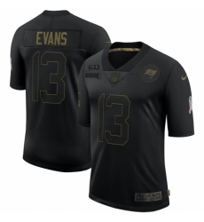 Men's Tampa Bay Buccaneers #13 Mike Evans Black Nike 2020 Salute To Service Limited Jersey Men's Tampa Bay Buccaneers #13 Mike Evans Black Nike 2020 Salute To Service Limited Jersey