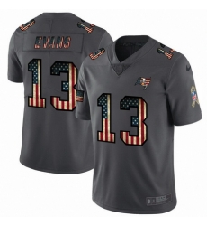 Nike Buccaneers 13 Mike Evans 2019 Salute To Service USA Flag Fashion Limited Jersey Nike Buccaneers 13 Mike Evans 2019 Salute To Service USA Flag Fashion Limited Jersey