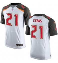 Nike Buccaneers #21 Justin Evans White Mens Stitched NFL New Elite Jersey Nike Buccaneers #21 Justin Evans White Mens Stitched NFL New Elite Jersey
