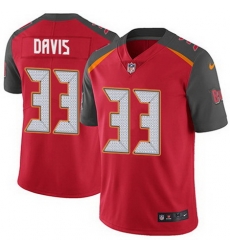 Nike Buccaneers #33 Carlton Davis Red Team Color Mens Stitched NFL Vapor Untouchable Limited Jersey Nike Buccaneers #33 Carlton Davis Red Team Color Mens Stitched NFL Vapor Untouchable Limited Jersey