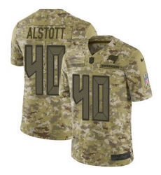 Nike Buccaneers #40 Mike Alstott Camo Mens Stitched NFL Limited 2018 Salute To Service Jersey Nike Buccaneers #40 Mike Alstott Camo Mens Stitched NFL Limited 2018 Salute To Service Jersey