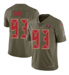 Nike Buccaneers 93 Ndamukong Suh Olive Men Stitched NFL Limited 2017 Salute To Service Jersey Nike Buccaneers 93 Ndamukong Suh Olive Men Stitched NFL Limited 2017 Salute To Service Jersey