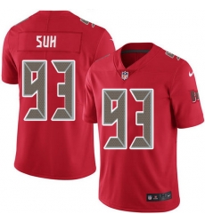 Nike Buccaneers 93 Ndamukong Suh Red Men Stitched NFL Limited Rush Jersey Nike Buccaneers 93 Ndamukong Suh Red Men Stitched NFL Limited Rush Jersey