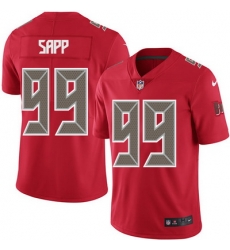Nike Buccaneers #99 Warren Sapp Red Mens Stitched NFL Limited Rush Jersey Nike Buccaneers #99 Warren Sapp Red Mens Stitched NFL Limited Rush Jersey