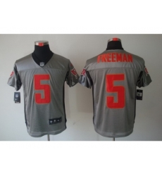 Nike Tampa Bay Buccaneers 5 Josh Freeman Grey Elite Shadow NFL Jersey Nike Tampa Bay Buccaneers 5 Josh Freeman Grey Elite Shadow NFL Jersey