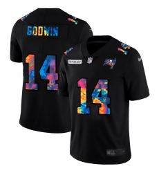 Tampa Bay Buccaneers 14 Chris Godwin Men Nike Multi Color Black 2020 NFL Crucial Catch Vapor Untouchable Limited Jersey Tampa Bay Buccaneers 14 Chris Godwin Men Nike Multi Color Black 2020 NFL Crucial Catch Vapor Untouchable Limited Jersey