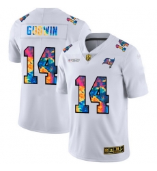 Tampa Bay Buccaneers 14 Chris Godwin Men White Nike Multi Color 2020 NFL Crucial Catch Limited NFL Jersey Tampa Bay Buccaneers 14 Chris Godwin Men White Nike Multi Color 2020 NFL Crucial Catch Limited NFL Jersey