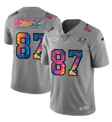 Tampa Bay Buccaneers 87 Rob Gronkowski Men Nike Multi Color 2020 NFL Crucial Catch NFL Jersey Greyheather Tampa Bay Buccaneers 87 Rob Gronkowski Men Nike Multi Color 2020 NFL Crucial Catch NFL Jersey Greyheather