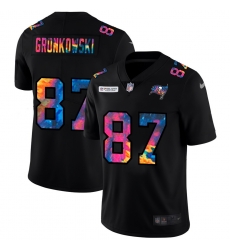 Tampa Bay Buccaneers 87 Rob Gronkowski Men Nike Multi Color Black 2020 NFL Crucial Catch Vapor Untouchable Limited Jersey Tampa Bay Buccaneers 87 Rob Gronkowski Men Nike Multi Color Black 2020 NFL Crucial Catch Vapor Untouchable Limited Jersey