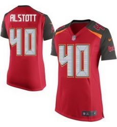 Nike Buccaneers #40 Mike Alstott Red Team Color Womens Stitched NFL New Elite Jersey Nike Buccaneers #40 Mike Alstott Red Team Color Womens Stitched NFL New Elite Jersey