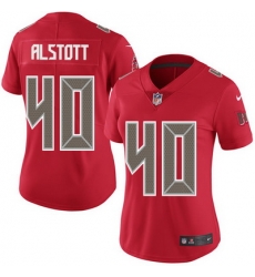 Nike Buccaneers #40 Mike Alstott Red Womens Stitched NFL Limited Rush Jersey Nike Buccaneers #40 Mike Alstott Red Womens Stitched NFL Limited Rush Jersey