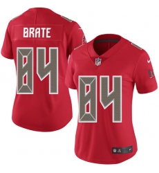 Nike Buccaneers #84 Cameron Brate Red Womens Stitched NFL Limited Rush Jersey Nike Buccaneers #84 Cameron Brate Red Womens Stitched NFL Limited Rush Jersey