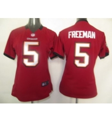 Women Nike Tampa Bay Buccaneers 5 Freeman Red Jersey Women Nike Tampa Bay Buccaneers 5 Freeman Red Jersey