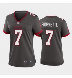 Women Nike Tampa Bay Buccaneers 7 Leonard Fournette Pewter Alternate Vapor Limited Jersey Women Nike Tampa Bay Buccaneers 7 Leonard Fournette Pewter Alternate Vapor Limited Jersey