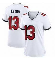 Women Tampa Bay Buccaneers 13 Mike Evans Nike White Vapor Limited Jersey Women Tampa Bay Buccaneers 13 Mike Evans Nike White Vapor Limited Jersey