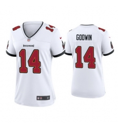 Women Tampa Bay Buccaneers 14 Chris Godwin White Vapor Limited Nike NFL Jersey Women Tampa Bay Buccaneers 14 Chris Godwin White Vapor Limited Nike NFL Jersey