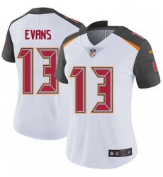 Womens Nike Tampa Bay Buccaneers 13 Mike Evans Elite White NFL Jersey Womens Nike Tampa Bay Buccaneers 13 Mike Evans Elite White NFL Jersey