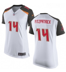 Womens Nike Tampa Bay Buccaneers 14 Ryan Fitzpatrick Game White NFL Jersey Womens Nike Tampa Bay Buccaneers 14 Ryan Fitzpatrick Game White NFL Jersey