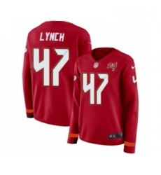 Womens Nike Tampa Bay Buccaneers 47 John Lynch Limited Red Therma Long Sleeve NFL Jersey Womens Nike Tampa Bay Buccaneers 47 John Lynch Limited Red Therma Long Sleeve NFL Jersey
