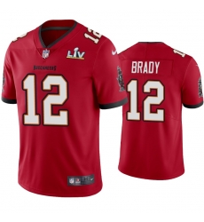 Men GOAT Tom Brady Super Bowl LV Red Vapor Limited Jersey Men GOAT Tom Brady Super Bowl LV Red Vapor Limited Jersey