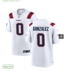Men New England Patriots 0 Christian Gonzalez White Stitched Vapor Limited Jersey Men New England Patriots 0 Christian Gonzalez White Stitched Vapor Limited Jersey