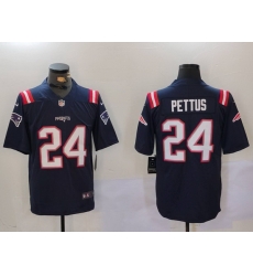 Men New England Patriots 24 Dell Pettus Navy Vapor Limited Stitched Football Jersey Men New England Patriots 24 Dell Pettus Navy Vapor Limited Stitched Football Jersey