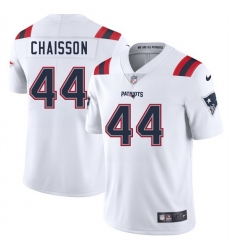 Men New England Patriots 44 K 27Lavon Chaisson White 2025 Vapor Limited Stitched Football Jersey Men New England Patriots 44 K 27Lavon Chaisson White 2025 Vapor Limited Stitched Football Jersey